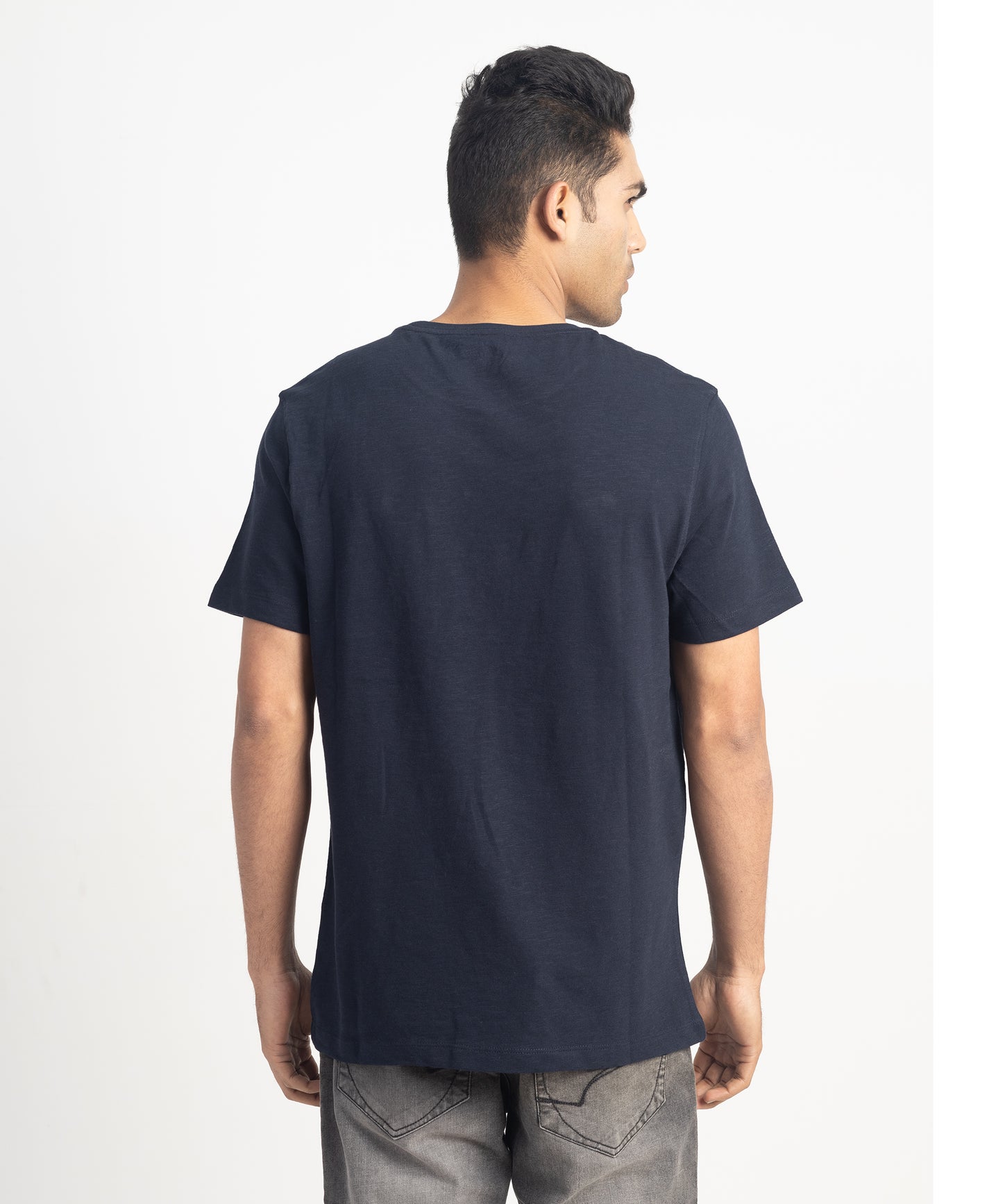 Men's Crew Neck Pocket Tee Shirt