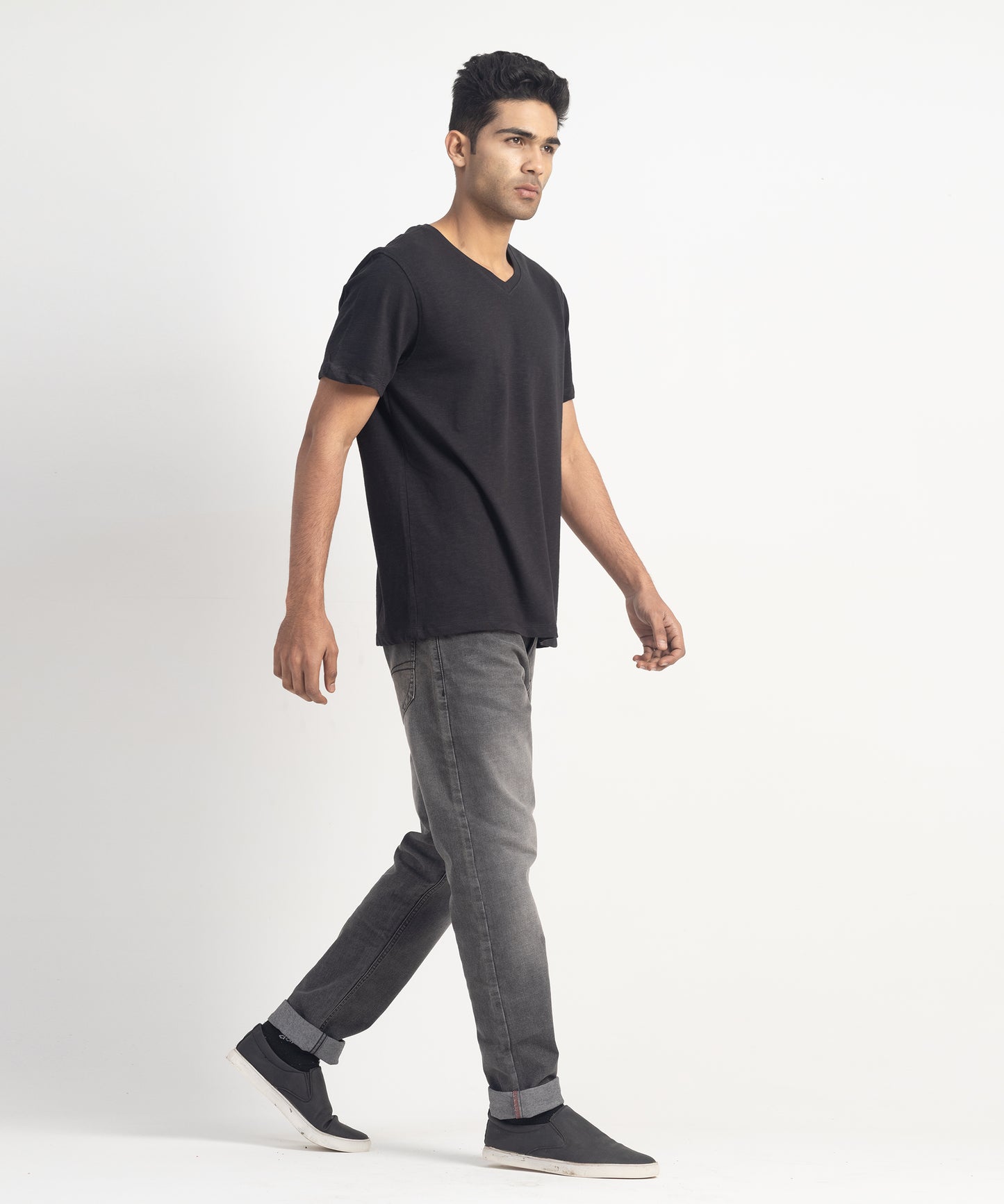 Men's V Neck Tee Shirt