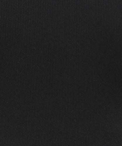 Womens Micro rib crew neck tee shirt
