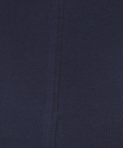 Womens Micro rib elbow sleeve Tee Shirt