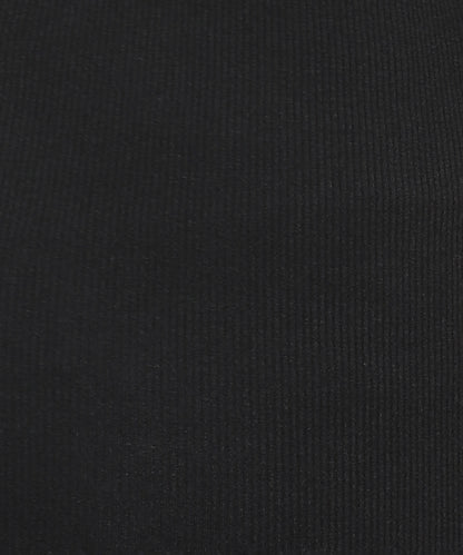 Womens Micro rib elbow sleeve Tee Shirt