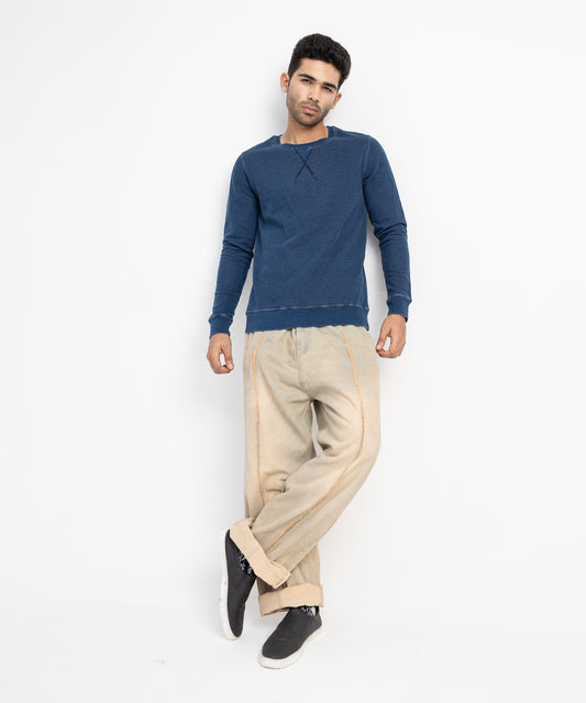 Men's V Patch Crew Neck Sweat